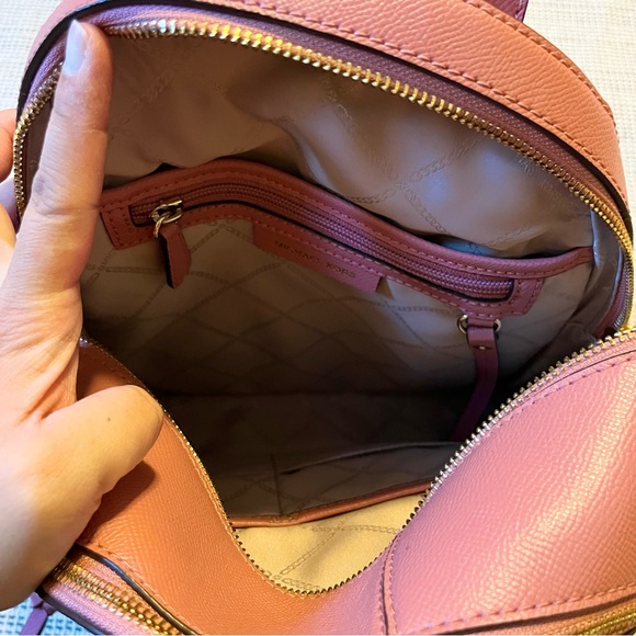 Michael Kors Pink Studded Backpack - Picture 4 of 8